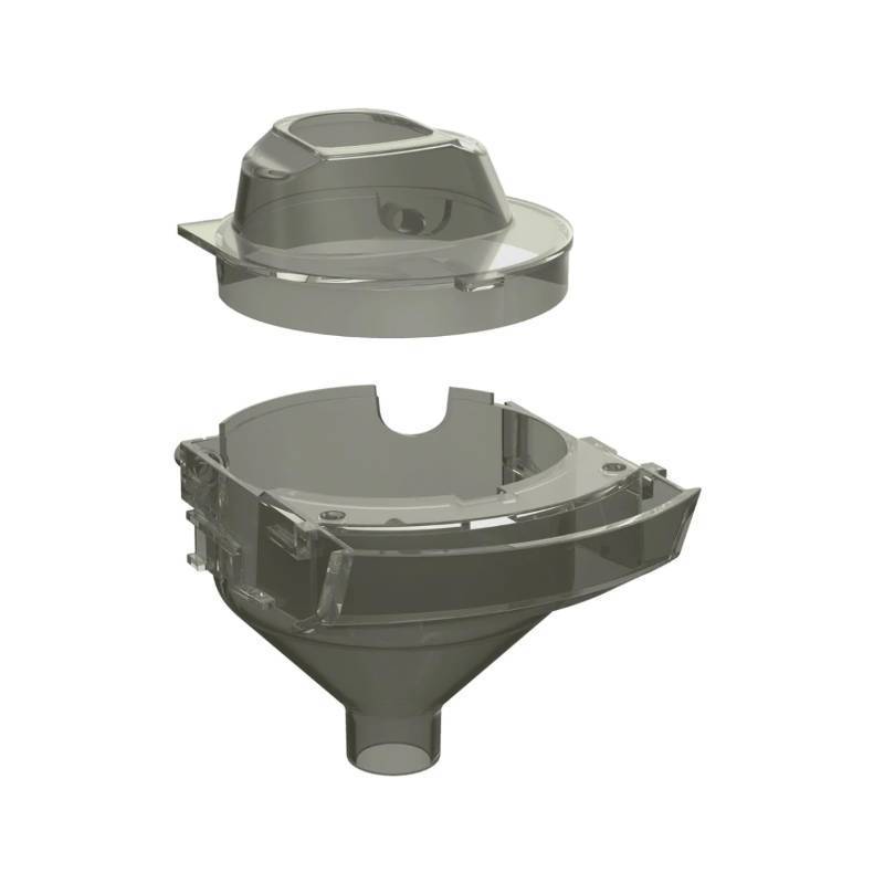 lot 6406 image: Baby Brezza Formula Pro Mini Replacement Funnel & Cover, Grey