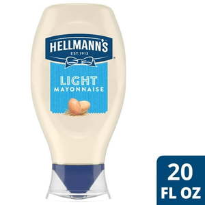 lot 4003 image: Hellmans Light Mayonnaise 20 Oz Bottle