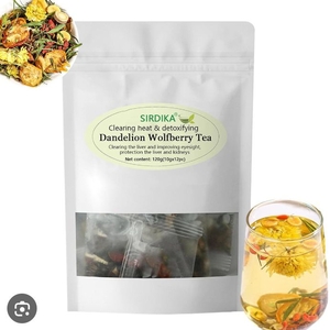 lot 4169 image: Sirdika Dandelion Wolfberry Tea - Natural Health Blend 12 Pack