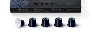 lot 4211 image: Nespresso Capsules Original Line, Kazaar Intenso, Dark Roast Coffee, 10 Count Coffee Pods