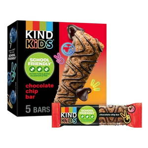 lot 4237 image: KIND Kids Chocolate Chip Bar  Tree Nut Free  Peanut Free  6.2 oz Box (5 Bars)