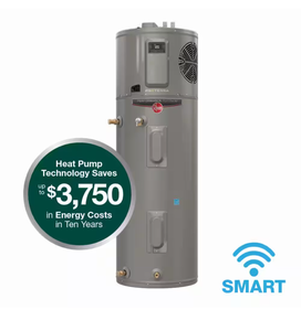 RheemPerformance Platinum 40 Gal. Smart High Efficiency Hybrid Heat Pump Water Heater - Retail: $1,769