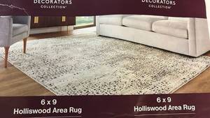 lot 9 image: Home Decorators Collection Holliswood Area Rug 6x9 - Retail $129