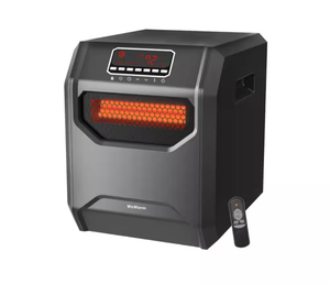 lot 24 image: WeWarm Infrared Space Heater with Remote - Retail $130