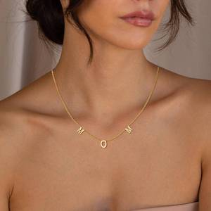 lot 112 image: Mom Necklaces for Women Trendy, Dainty Mama Necklace 14k Gold Dipped Mama Choker Necklace Gifts for Mom Birthday First Mothers Day Gifts for New mom Gold Jewelry Gift16  3 Extension  - Retail $7