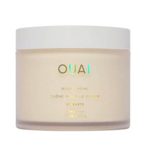 OUAI Body Cream, St. Barts - Hydrating Whipped Body Cream with CupuaÃ§u Butter, Coconut Oil and Squalane - Softens Skin and Delivers Healthy-Looking Glow - Sulfate-Free Skin Care (7.5 Oz) - Retail: $40