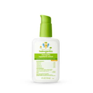 lot 140 image: Babyganics Mosquito Repellent Lotion  4oz - Retail $20