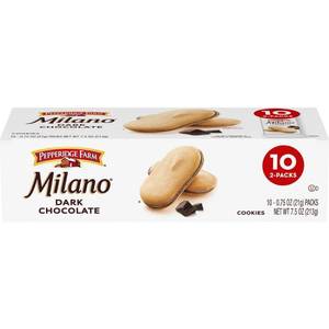 lot 1334 image: Milano Dark Chocolate PEPPERIDGE FARM COOKIES (BB 03.03.25)