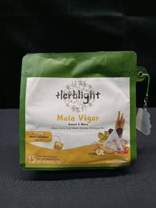 lot 1344 image: Herblight Male Vigor Sweet and Warm 15 Tea Bags