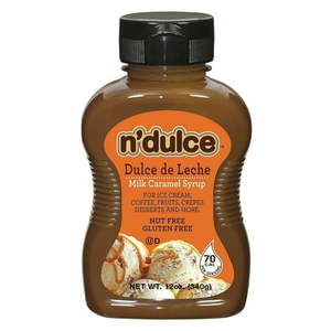 lot 1371 image: N DULCE Dulce de Leche milk caramel spread  Syrup 12oz