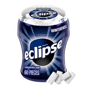 lot 1379 image: ECLIPSE Sugar-Free Gum Winterfrost, Chewing Gum Sugar Free in 60 ct Pack, Bulk