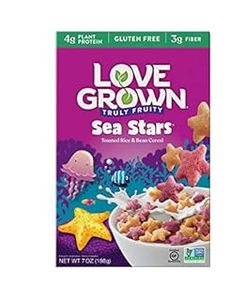 lot 1420 image: Love Grown Truly Fruity Stars 7 Oz