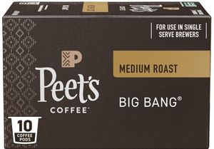 lot 1498 image: Peets Coffee Big Bang Medium Roast K-Cups - 10 Count