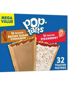 lot 1505 image: Pop-Tarts Variety Pack Toaster Pastries  Breakfast Foods  Shelf-Stable  54.1 oz (32 Count)
