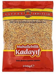 lot 1563 image: Saffet Abdullah Muhallebilik Kadayif Turkish Pastry Noodles 200 g