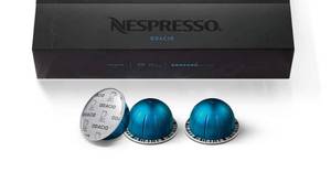 lot 1614 image: Nespresso Capsules Vertuo, Odacio, Medium Roast Coffee, 10-Count Coffee Pods, Brews 7.8oz.