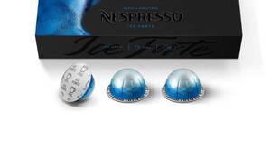lot 1645 image: Nespresso Capsules Vertuo, Ice Forte, 10-Count Coffee Pods, Brews 7.8 oz.