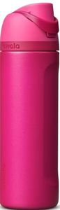 lot 1749 image: Owala 24oz Stainless Steel FreeSip Water Bottle - Read My Lips