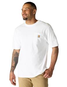 lot 1777 image: Carhartt Mens Iconic K87 Pocket T-Shirt, White, Large
