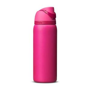 lot 1857 image: Owala 32oz FreeSip Stainless Steel Water Bottle - Read My Lips