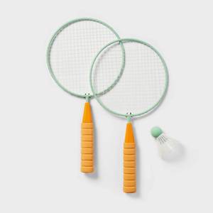 lot 2036 image: Badminton Set OrangeTeal - Sun Squad - Retail $10