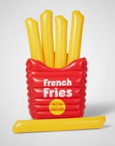 lot 2160 image: Sun Squad French Fries Pool Float - Retail $15