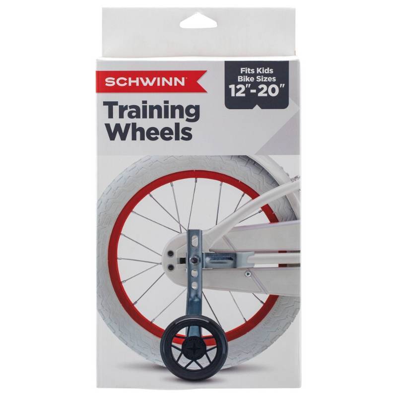 lot 4881 image: Schwinn Bike Training Wheels - Black - Retail $43