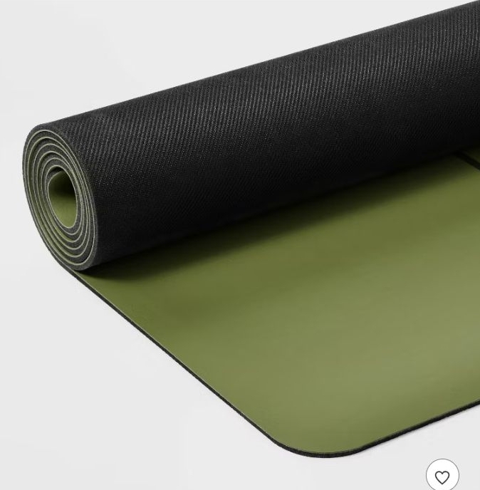 lot 4963 image: Yoga Mat Rubber Green (5mm) - All In Motion