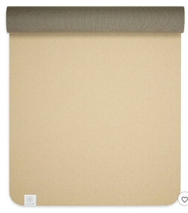 lot 4114 image: Gaiam Studio Select Precision Grip Yoga Mat - Mushroom - Retail $40
