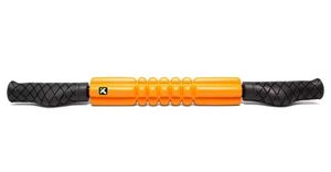 lot 4129 image: TriggerPoint GRID STK Hand Held Foam Roller Orange EVA Material, Whole Body Therapy - Retail $45