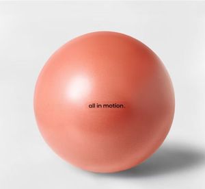 Weighted Stability Exercise Ball - Red 65cm - All In Motion: PVC, 300lb Capacity - Retail: $20