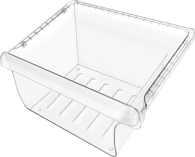 lot 431203 image: UPGRADED DA97-08692B Refrigerator Crisper Drawer Compatible with Samsung Fridge Drawer Replacement RS25J500DSG RS25J500DSR RS261MDRS RS25H5000SR Drawer for DA97-08692A Samsung Refrigerator Drawers
