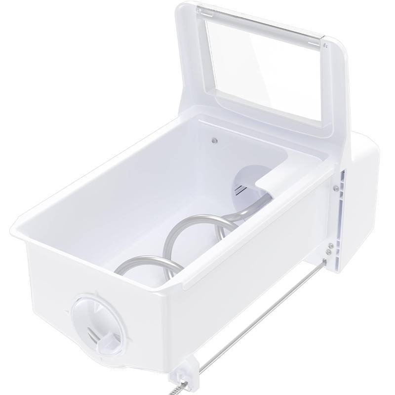lot 121342 image: Retails for $128 Upgraded WPW10558424 W10558424 Refrigerator Ice Bucket Replacement Compatible with Whirlpool Ice Maker Ice Tray WRS321SDHZ08, WRS321SDHZ05, WRS321SDHZ01, WRS322FDAM04 Parts for Whirlpool Ice Bin Tray
