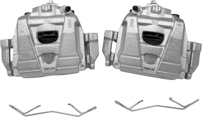 lot 421276 image: Retails for $120 2Pcs Front Brake Calipers Replacement for 2015-2018 AUDI Q3 for Volkswagen Passat 2012-2020 for Volkswagen Tiguan 2009-2017 for VW Tiguan Limited 2018 19B6156 19B6157 wBrackets
