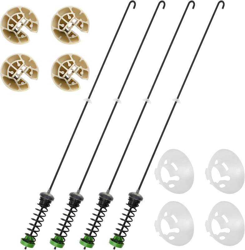 lot 111476 image: 23.6 W10780051 W10780048 PS11703290 Washer Suspension Rod Kit Compatible with Whirlpool Maytag Kenmore Washing Machines, Replaces W10257085, W10257086, W10317708, W10317709, W10748951, W10821943