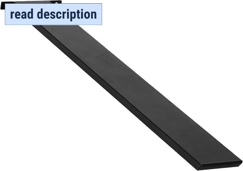 lot 441879 image: Hidden Island Countertop Support Bracket, Solid Heavy Duty Floating Shelf Bracket Straight Bracket for GraniteWoodConcreteQuartz Countertops, 1 Count, 30 Inch