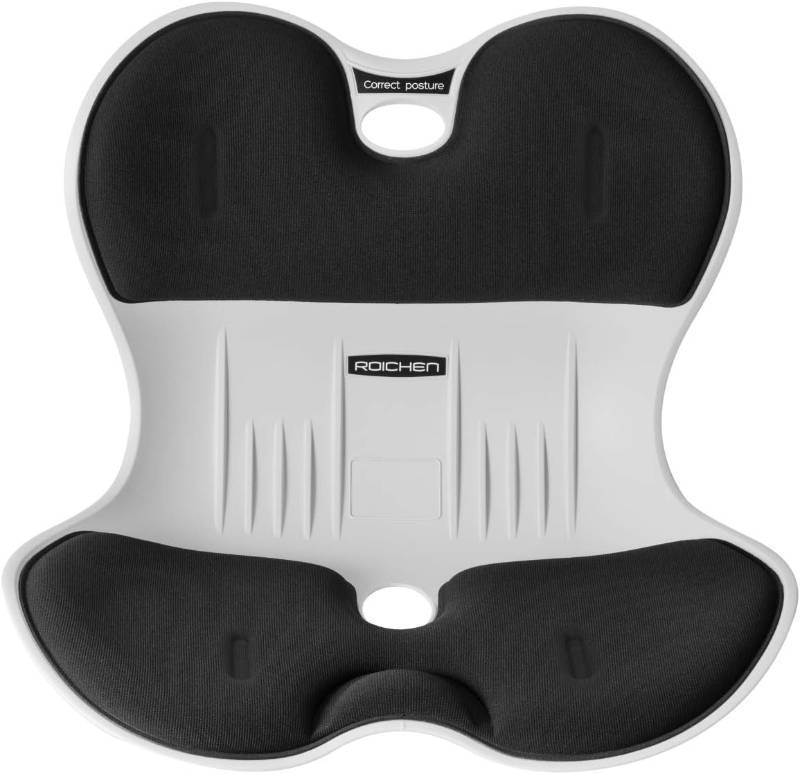 lot 161305 image: Roichen Chair for Mens (Large), Black, Posture Correction Chair, Lumbar Support, Back & Waist Support, Roichen