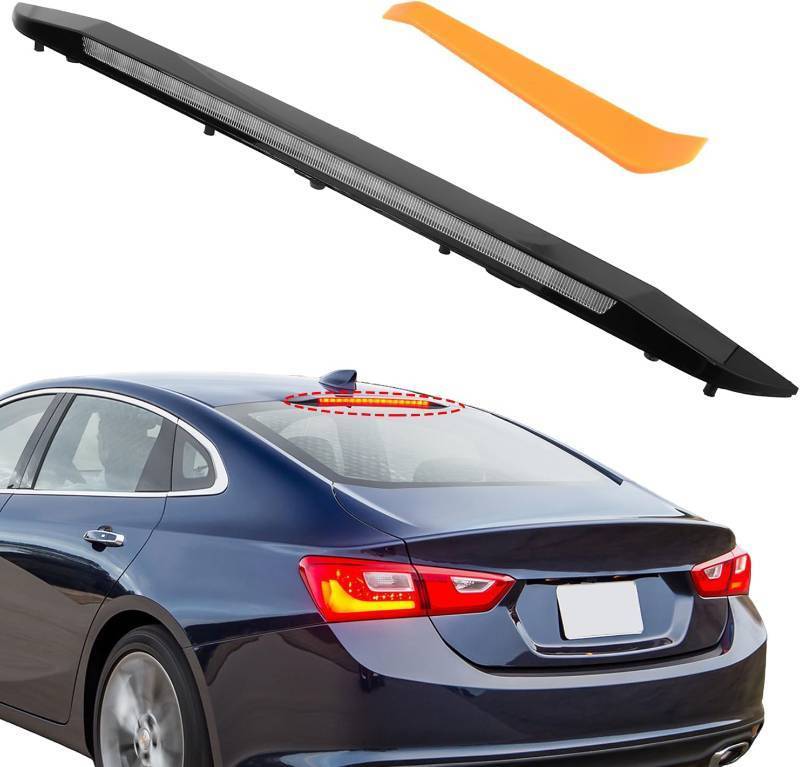 lot 261394 image: 42795725 LED High Mount Stop Light, Compatible with Chevy Malibu 2016-2025 Third Brake Light Rear Center Stop Light Lamp Assembly Replaces# 42795725