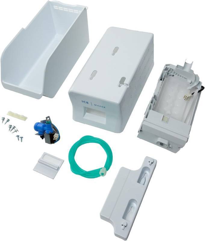 lot 261405 image: Retails for $109 Frigidaire IM117000 Top-Mount Ice Maker Kit for Refrigerators, White