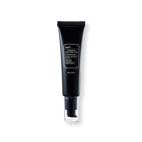 lot 361283 image: DearKlairs Midnight Blue Clearing Water Gel Cream 1.76 Ounce, Improve Dullness, Pigmentation, Red Spot, Bumps, No irritation, For Oily Skin