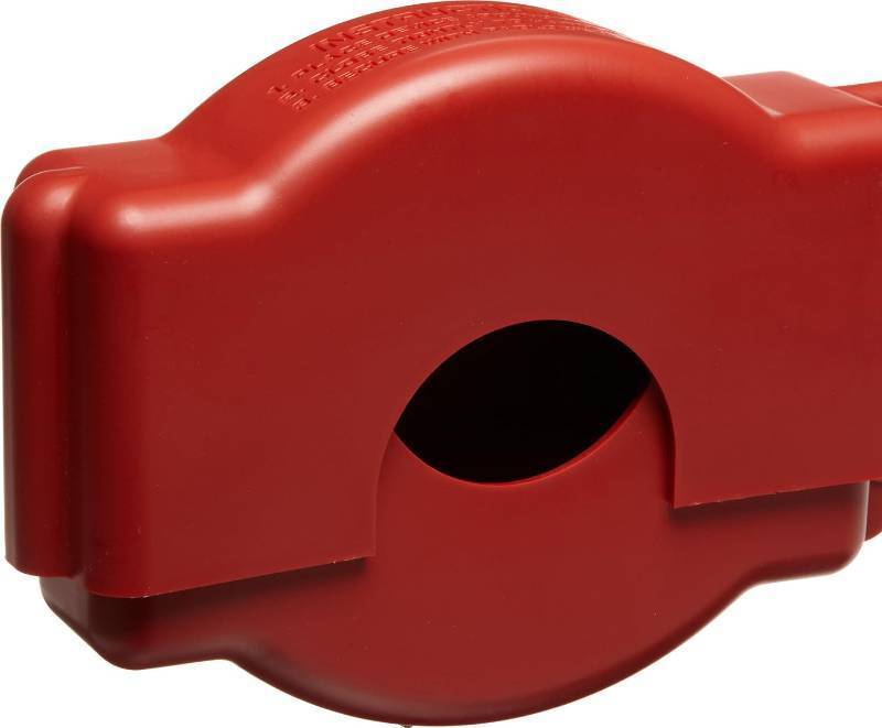 lot 361310 image: Brady 64057 Adjustable Gate Valve Lockout, for 1 - 6-12 Valve Handle Diameter 4 Pack