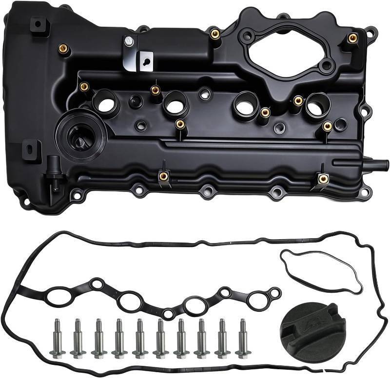 lot 361321 image: 22410-2G710 Automotive Replacement Engine Valve Covers Compatible with Kia Optima 2011-2015, Sportage 2011-2016, Sorento 2012, Hyundai Tucson 2014-2015, 2.0L 2.4L