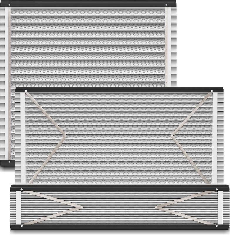 lot 461184 image: 2 Pack 213 Replacement Filter Compatible with AprilAire Whole House Air Purifiers 1210,1620,2210,2216,3210,4200,20x25x4 inch, MERV-13 Furnace Filter