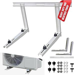 lot 161352 image: DuctlessAire Outdoor Wall Bracket - Mini Split Mounting Bracket - Ductless Air Conditioner Wall Mount - Mini Split ACHeating System - Brackets for Window AC, HVAC, Heat Pump & More (9000-36000 BTU)