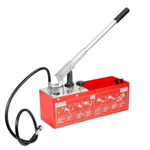 lot 161362 image: BEAMNOVA Hydrostatic Test Pump 3.17 Gallon Hydraulic Manual Water Pipe Leakage Pressure Tester Kit with Gauge Tank