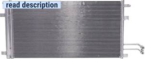 lot 161333 image: Garage-Pro AC Condenser For Chevrolet Tahoe 2015-2019, Suburban, GMC Sierra 1500 2014-2018, Cadillac Escalade 5.3L, 6.2L, AC Condenser