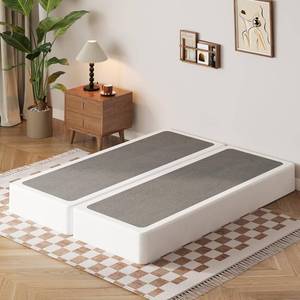 lot 131211 image: Retails for $190 EMODA 7 Inch Split Queen Box Spring, 3500LBS Heavy Duty Metal Box Spring for Queen Bed Mattress Foundation with Fabric Cover, Noise-Free, Non Slip, Easy Assembly