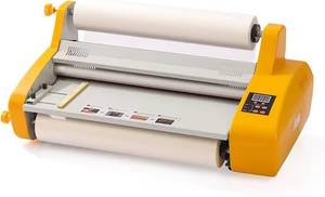 lot 231330 image: Retails for $369 Laminating Machine 18 Hot and Cold Roll Laminator 110V Digital Thermal Laminating Machine for A2A3 SingleDual Sides Lamination