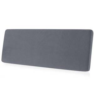 lot 18472 image: CHUN YI Stretch Couch Cushion Cover Suitable for 3 Settee, Sofa Seat Slipcover with Spandex Jacquard Fabric(Large,Light Grey)