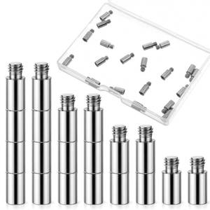 lot 18586 image: 20PCS Scrapbook Extension Posts Album Accessories Extension Post Replacement for Binding Extending Post-bound Refillable Photo Album Scrapbook Screws Craft Diy Refill Pages (12 mm 0.47 Inch) - Retail $7